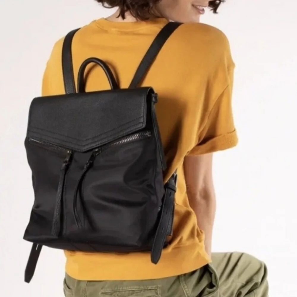 NWT Botkier New York Stylish Black Backpack Unisex